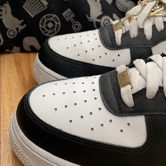 Nike af1 gold and black 2019 release - Picture 3 of 4